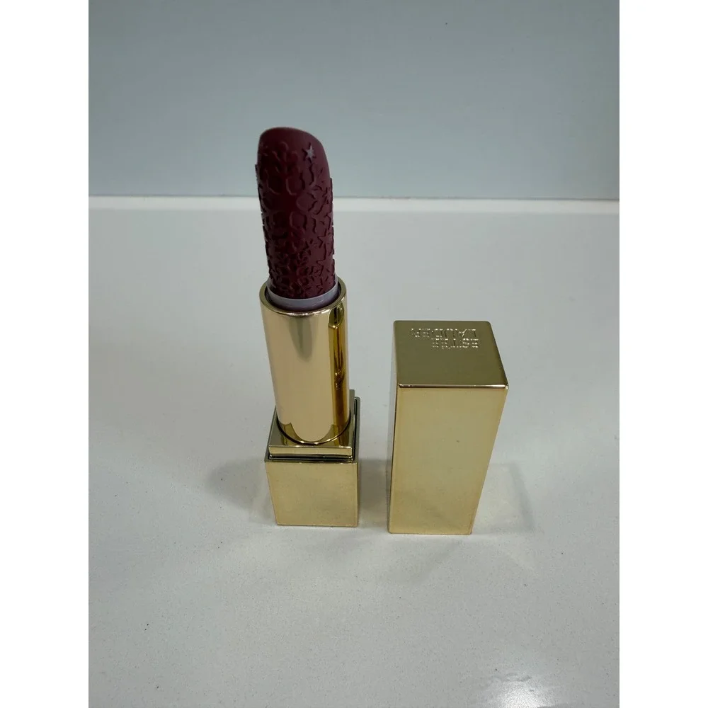 Estee Lauder Minimalist Pure Color Envy Lipstick 561 Intense Nude Gold Snowflake